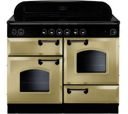 RANGEMASTER  Classic 110 Electric Ceramic Range Cooker - Cream & Chrome